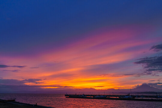 Mount Fuji sunset