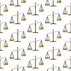 seamless pattern with sailing ships