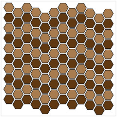 pattern with honey