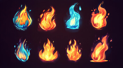 Game elements, visual effects