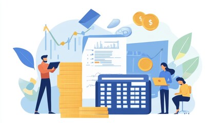 A financial advisor helps businesses manage their money. They analyze finances, track growth, and help clients save and invest. They use tools like charts, calculators, and reports to make decisions.