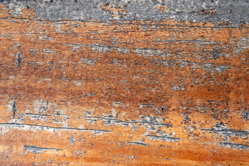 Old grunge dark textured wooden background, surface of grey and brown wood