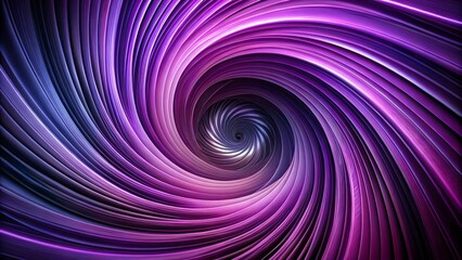 Obraz premium A Serpentine Journey Into a Realm of Vivid Hues, Enchanting the Viewer with a Mesmerizing Spiral of Radiant Purple and Indigo Tones.