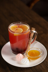 cup of tea with lemon