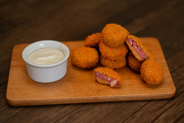 nuggets with meat