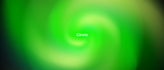 Abstract circle portal swirl shape with gradient background. Vector. Fluid vivid gradients for banners. Modern trendy design. Liquid shape. Colorful bright neon template. Dynamic soft color.