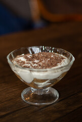 chocolate mousse dessert