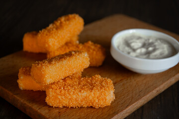 fried cheese nuggets