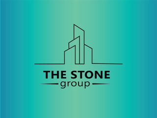  the stone logo design