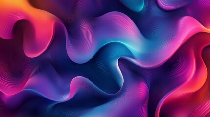 Fototapeta premium A colorful and modern banner design with gradients, perfect for showcasing business concepts.