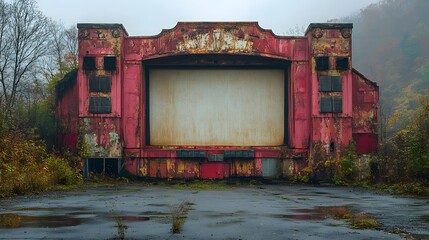 Abandoned Drive-In Theatre