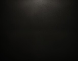 A solitary figure stands in a dimly lit room, illuminated by a single light source, with a black background and a mysterious atmosphere