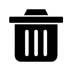 Icon for deleted items and recovery.