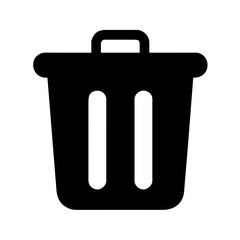 Icon for deleted items and recovery.