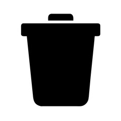 Icon for deleted items and recovery.