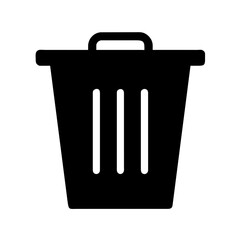 Icon for deleted items and recovery.