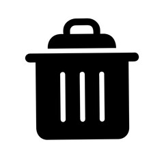 Icon for deleted items and recovery.