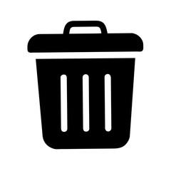 Icon for deleted items and recovery.