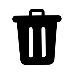 Icon for deleted items and recovery.