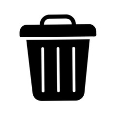 Icon for deleted items and recovery.