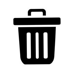 Icon for deleted items and recovery.