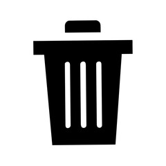 Icon for deleted items and recovery.