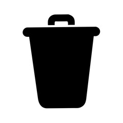 Icon for deleted items and recovery.