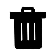 Icon for deleted items and recovery.