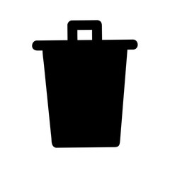 Icon for deleted items and recovery.