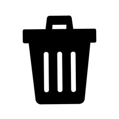 Icon for deleted items and recovery.