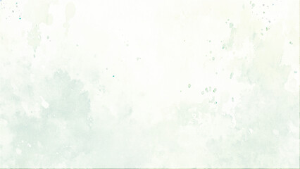 brush painted green nature watercolor on paper with smoke or clouds texture. Brushed Painted Abstract Background. Brush stroked painting. Abstract grunge blue or mint green texture with blurry fogg or