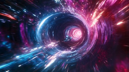 A Journey Through the Cosmic Vortex