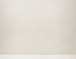 Fototapeta premium A minimalist, white canvas with a slight crease on the left side and a subtle line on the right side, evoking a sense of simplicity and elegance