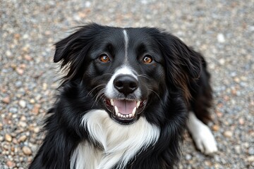 Fototapeta premium border collie dog