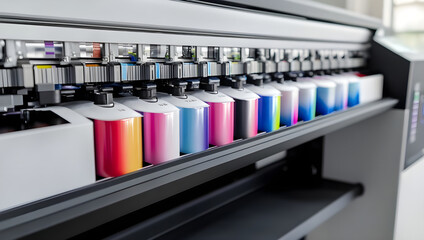 Advanced Large-Format Digital Printing Machine for High-Quality Color Output