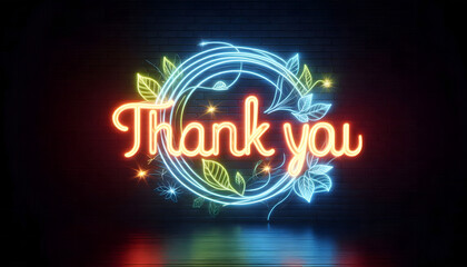 Gratitude Illuminated: Thank You in Lights