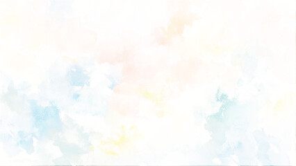 Brushed Painted Abstract Background. Brush stroked painting. watercolor background with many different colors. Abstract Watercolor Painting. Dreamy Pastel Colors. Pastel coloured hand painted watercol
