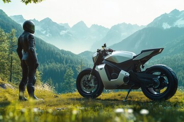 Motorcycle in Harmony with the Environment