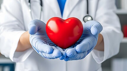 Doctor Discussing Heart Disease Risks Due to High Triglycerides