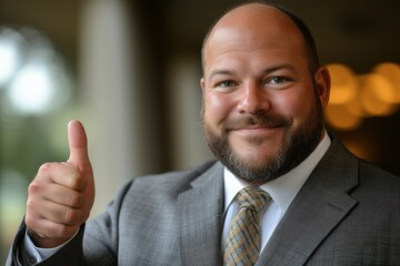 A supportive boss encourages employee in a bright modern office setting. Generative AI