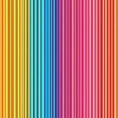 Obraz premium Vibrant spectrum background, seamless pattern of colorful stripes