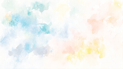 abstract watercolor background. watercolor background with many different colors. Vintage notebook paper. Paper texture. Abstract background.