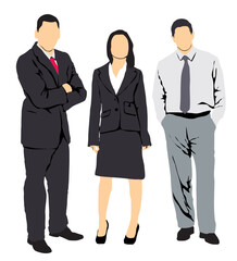 group of business people