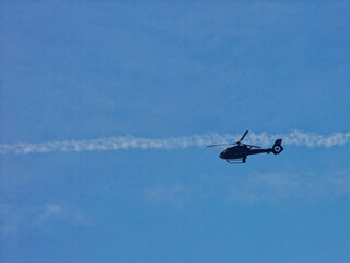 helikopter, lot, biznes, lotnictwo, pilot, podróż