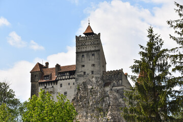 Spooky Bran Castle in Romania