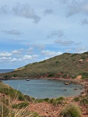 view of the sea and mountains