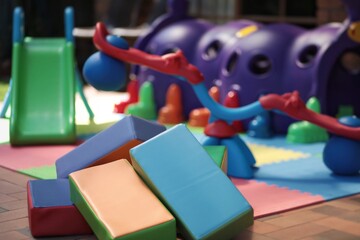 Colourful toys for children's party