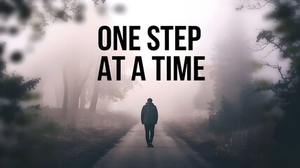 Fototapeta premium Motivational quote 