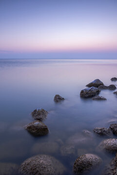 Sunset over Ijselmeer