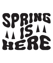 Retro, Spring, Craft Design. T-shirt Design. Illustration